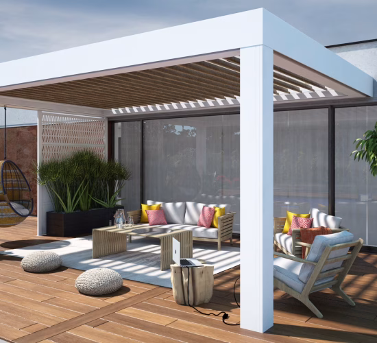 pergola bioclimatique cadiou