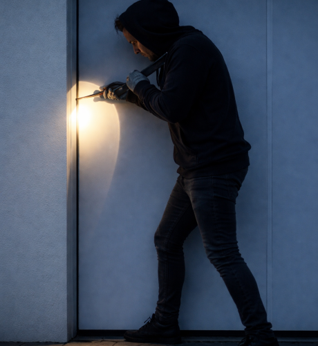 sécurité porte de garage basculante