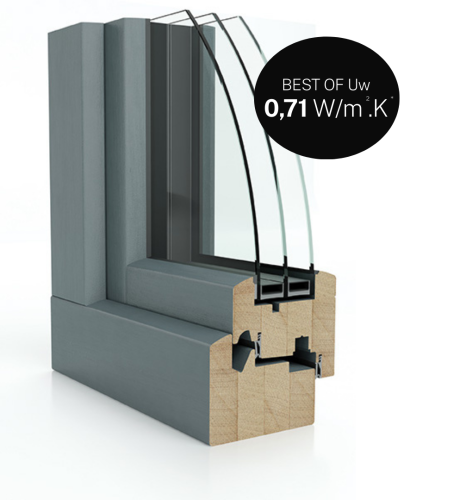 performance thermique fenetre bois pierret