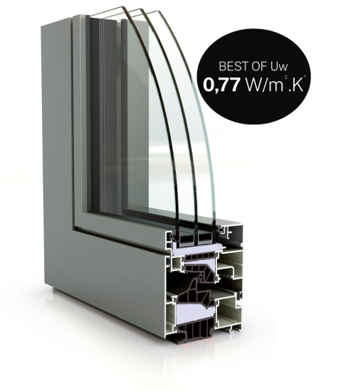 performance thermique fenetre alu pierret