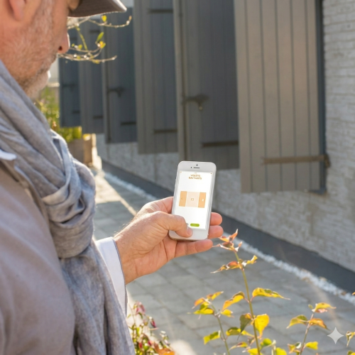 smart home volet battant